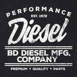BD PERFORMANCE MANUFACTURING GRAPHIC T-SHIRT BLACK