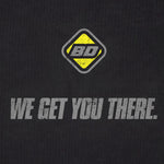 BD T-SHIRT "SIZE MATTERS" TURBO GRAPHIC BLACK