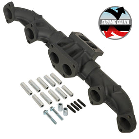 ISX T6 CERAMIC COATED EXHAUST MANIFOLD / CUMMINS  SIGNATURE 600 / ISX PRE-2002