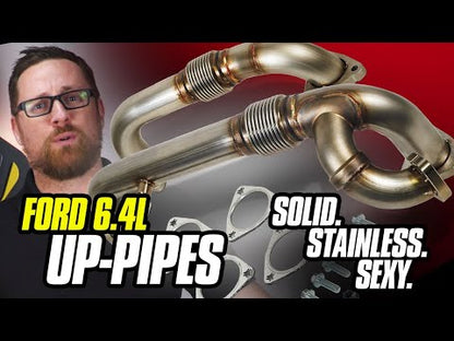 UP-PIPES KIT W/EGR CONNECTOR FORD F250/F350/F450/F550 SUPERDUTY 6.4L POWER STROKE 2008-2010