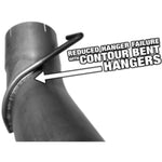 Stainless Steel Exhaust Kit 2004.5-2007 Dodge Cummins 5.9L 2500/3500 HO600 pickups 4-inch Does NOT fit regular cab