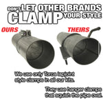 Stainless Steel Exhaust Kit 2004.5-2007 Dodge Cummins 5.9L 2500/3500 HO600 pickups 5-inch Does NOT fit regular cab