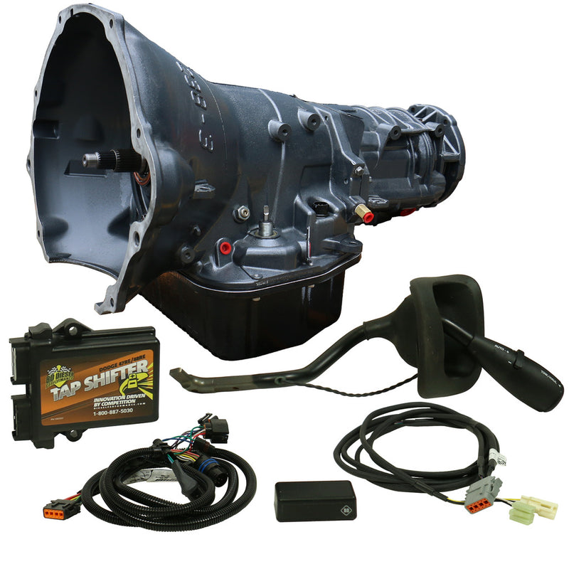 TorqueMaster Dodge 48RE Transmission - 2003-2004 4wd c/w Auxiliary Filter, Billet Input & TapShifter