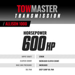 TowMaster Chevy Allison 1000 Transmission - 2006-2007 LBZ 6-speed 4wd